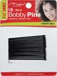 Bobby Pins Black 18Pcs Jumbo 12Ct